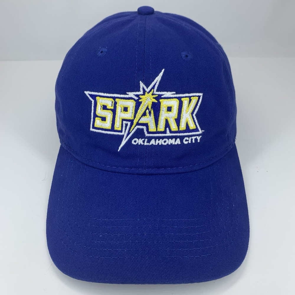 Oklahoma City Spark Hat OKC Softball Blue Adjustable Strap OSFM Baseball Cap
